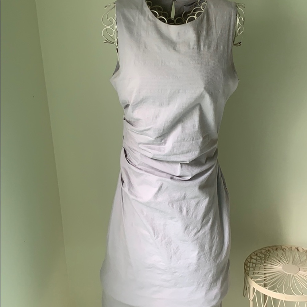 MM LaFleur side rouched dress size 8 for office